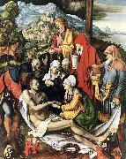 Albrecht Durer Lamentation for Christ oil painting